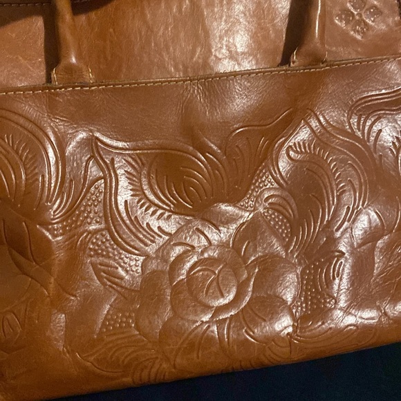 Patricia Nash brown leather shoulder bag - Picture 4 of 6